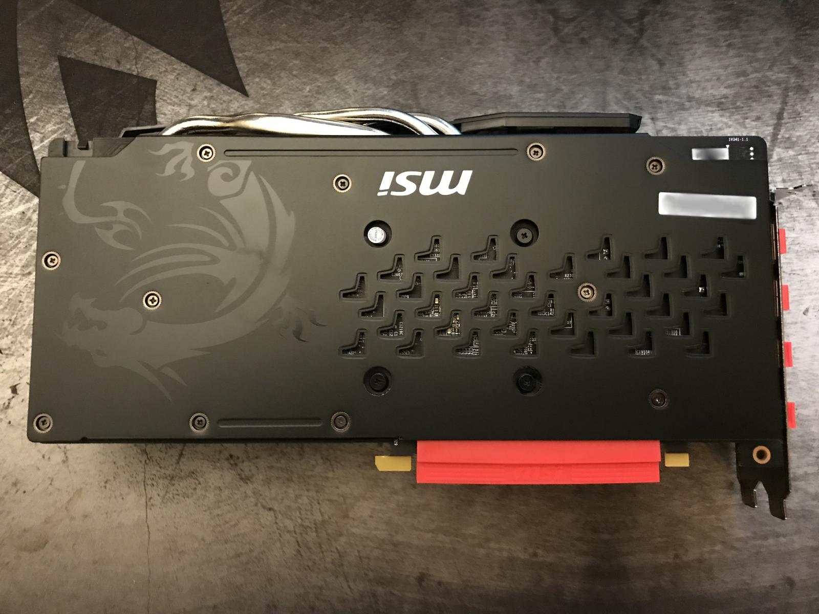 For sale MSI RX480 8GB Gaming X